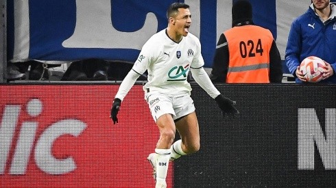 Alexis Sánchez con su gol rompió una gran mala racha en el Marsella