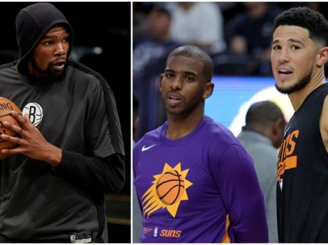 Así sería el quinteto titular de Phoenix Suns con Kevin Durant