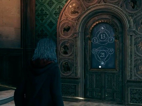 Cómo abrir las puertas con números y símbolos en Hogwarts Legacy