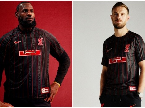 LeBron James y Liverpool presentan nueva colección de ropa