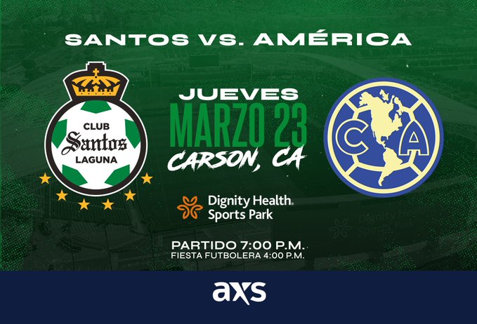 Santos Laguna confirmó el amistoso ante América en Estados Unidos (@SantosLaguna)