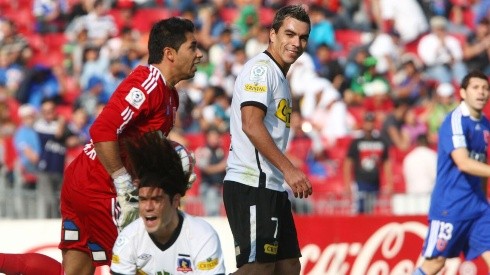 Paredes y Herrera se enfrentaron en diversos Superclásicos entre Colo Colo y la U