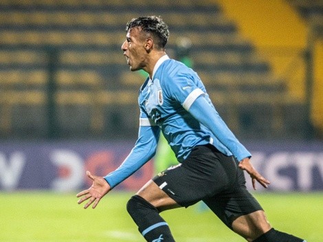 Con un golazo de Luciano Rodríguez, Uruguay se lo ganó a Paraguay en el final