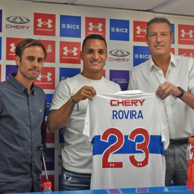 Rovira fue presentado en la UC | Foto: Cruzados 