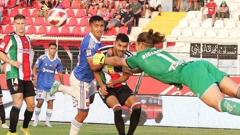 Nicolás Guerra fue titular en el primer partido ante Huachipato.