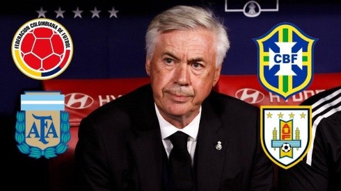¿Rival de Colombia? La verdad sobre Ancelotti y una Selección de Sudamérica