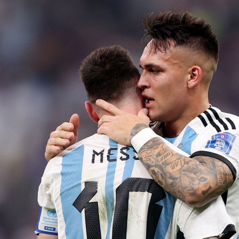 La contundente respuesta de Lautaro Martínez sobre el futuro de Messi: "Creo que..."