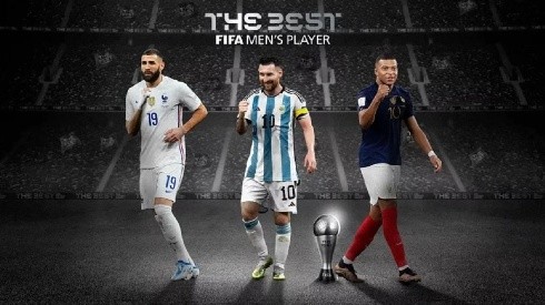 Messi, Mbappé o Benzema, uno de ellos será el mejor jugador de The Best 2022