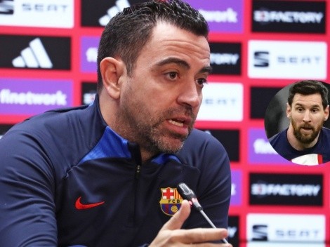 Xavi defendió a Barcelona tras la polémica con Messi