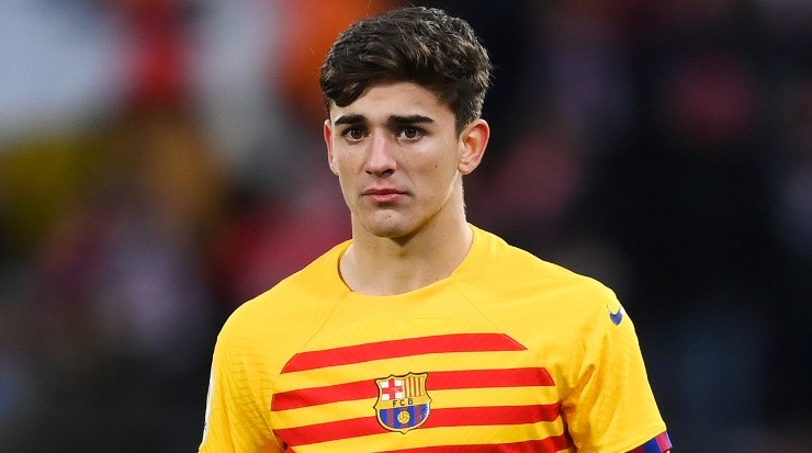 Gavi of Barcelona. (David Ramos/Getty Images)