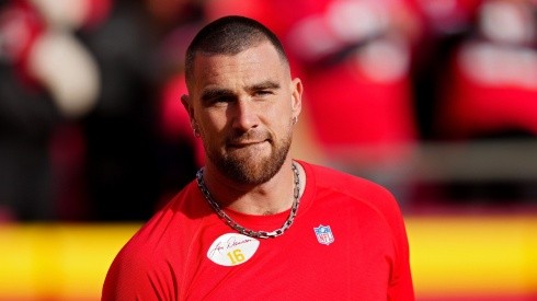 Travis Kelce tight end of the Kansas City Chiefs