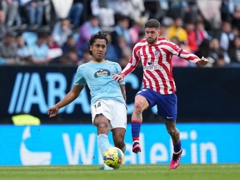 Con Renato Tapia en todo el partido: Celta de Vigo cayó frente al Atlético de Madrid en Balaídos