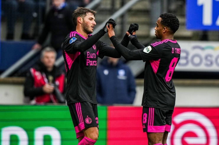 Santi jugó un gran partido ante el Heereveen (Imago)