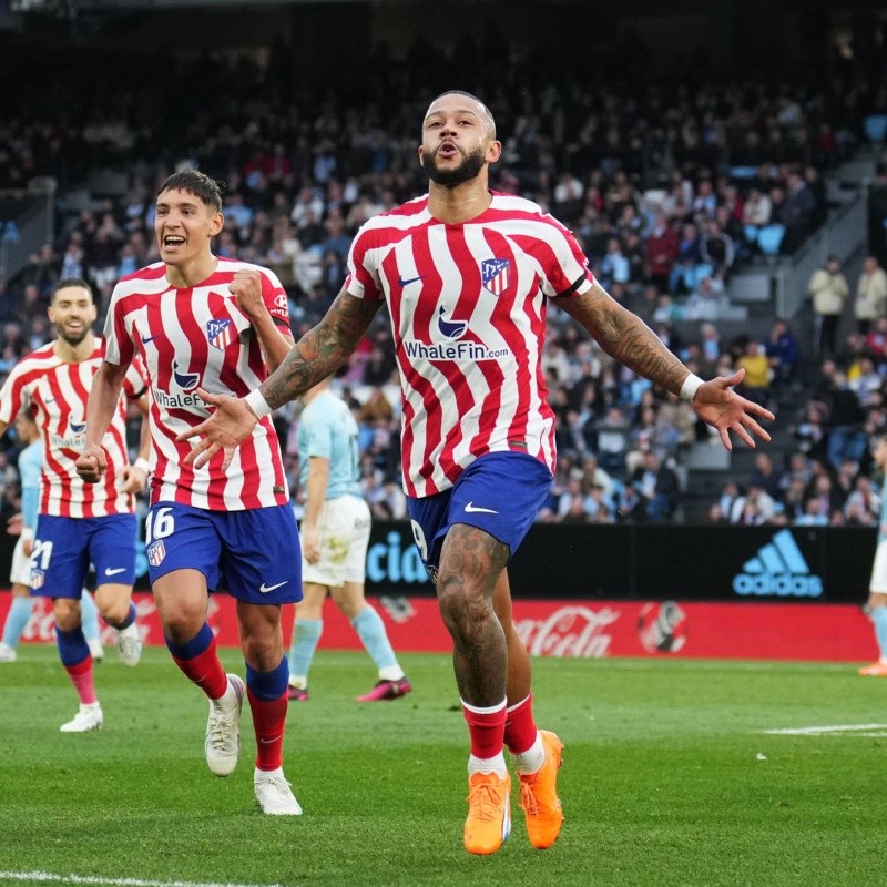 Agónico triunfo del Atlético de Madrid en Balaídos