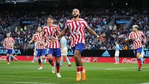 Atlético de Madrid derrotó al Celta de Vigo 1 a 0 con un gol de Memphis Depay.