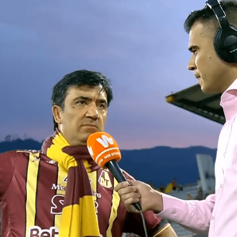 "Un equipo se fue de la cancha": las lamentables palabras del presidente de Tolima