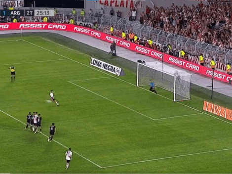 VIDEO | Con otro penal, Barco dio vuelta el partido para River ante Argentinos