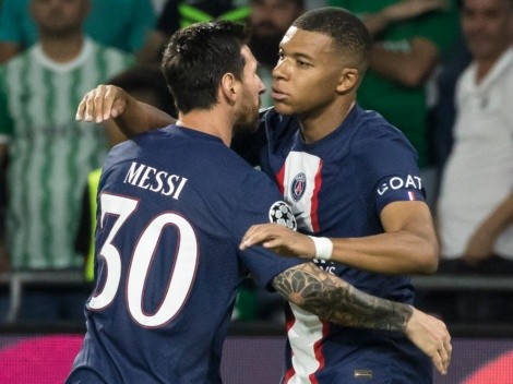 La imagen de Messi y Mbappé en medio del escándalo en el vestuario del PSG