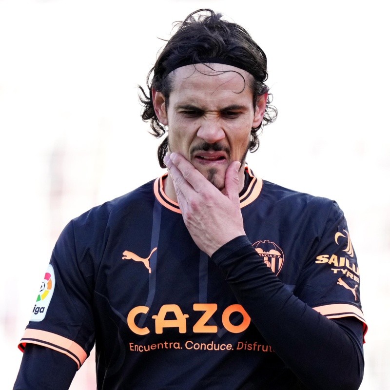 Cavani, la nueva preocupación del Valencia