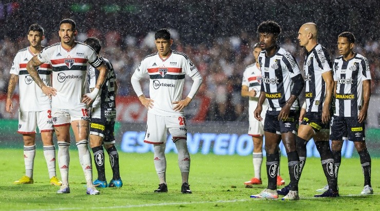 Foto: Marcello Zambrana/AGIF - Santos foi superado pelo São Paulo