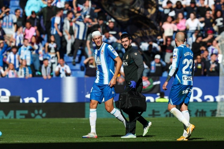 El golpe que recibió Montes lo marginó del partido pasado (Imago)