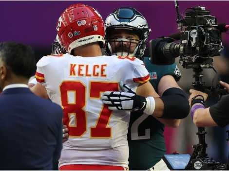 Jason Kelce reveló qué le dijo a su hermano Travis tras perder el Super Bowl