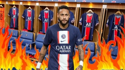 Neymar admitió los problemas internos del PSG.