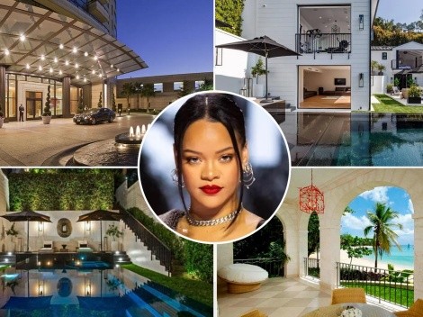 No vas a poder creer dónde vive Rihanna: desde mansiones lujosas hasta su resort en Barbados