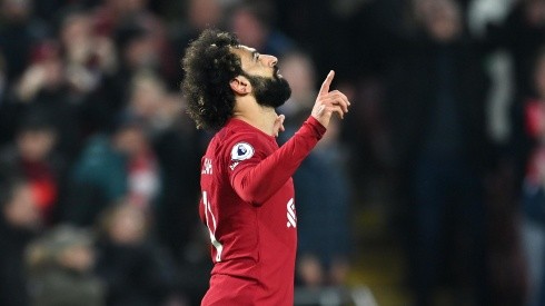 Salah, goleador de Liverpool.