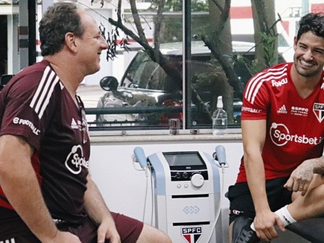 Pato aparece de surpresa treinando no São Paulo: “Vestir a camisa”