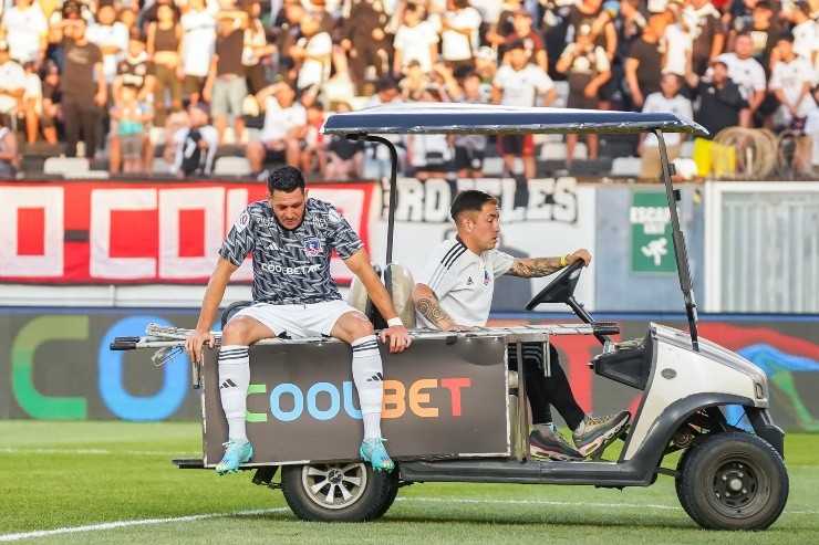 González tuvo un duro choque con Rubio en el inicio del partido | Foto: Guillermo Salazar 