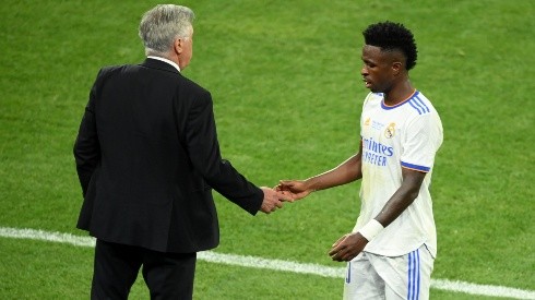 Carlo Ancelotti salió a respaldar a Vinícius Junior.