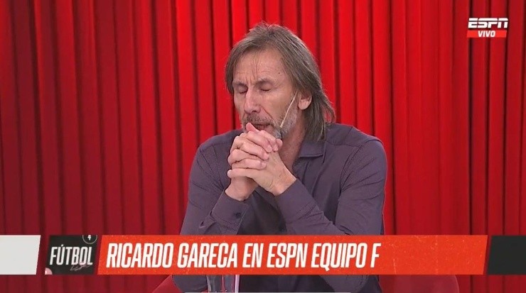 Ricardo Gareca en Equipo F de ESPN.