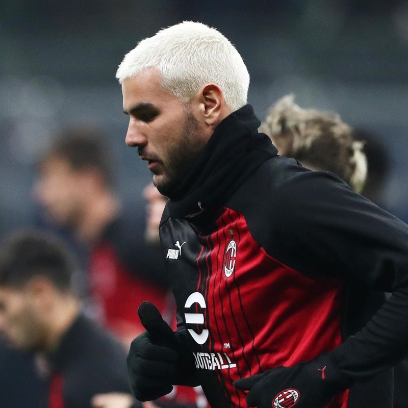 ¡Un EMOJI en su pelo! El curioso look de Theo Hernández para la Champions