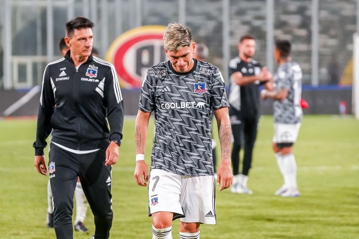 Palacios fue expulsado en el partido con Ñublense | Foto: Guillermo Salazar 