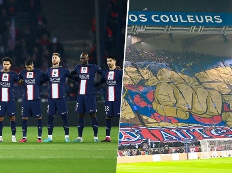 PSG nuevamente presentó un tremendo tifo: esta vez de One Piece