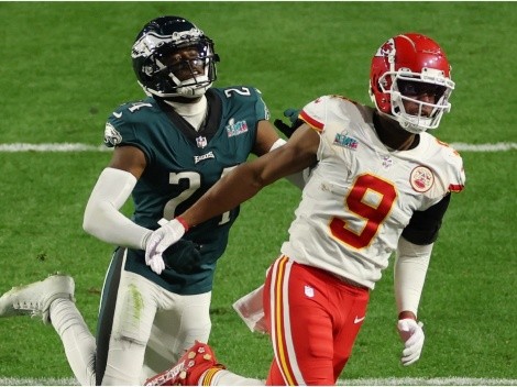 La picante discusión entre estrellas de Eagles y Chiefs sobre la jugada que definió Super Bowl 2023