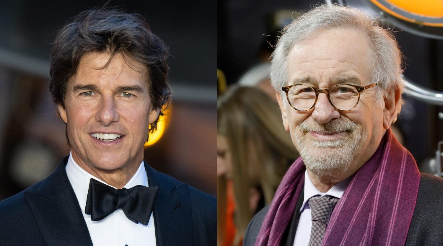 Tom Cruise y Steven Spielberg