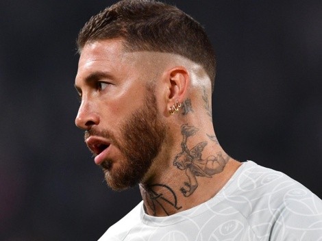 Sergio Ramos se revolta e agressão após derrota do PSG circula na internet