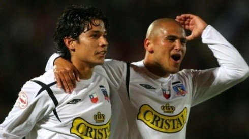 Fernández y Suazo formaron una dupla de temer en el fútbol chileno.
