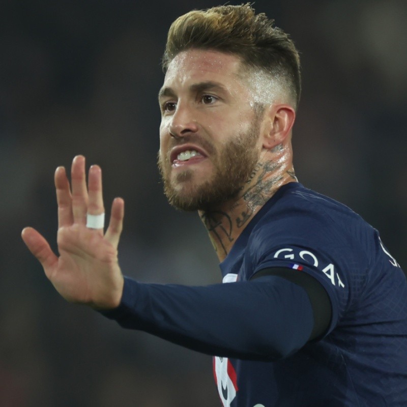 Sergio Ramos Of PSG Has Been Sent Off 28 Times in His Football Career   Futball News