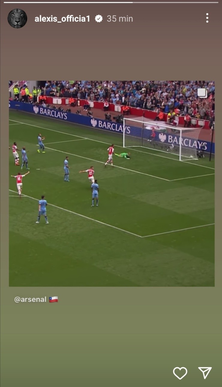 Alexis Sánchez Arsenal Manchester City