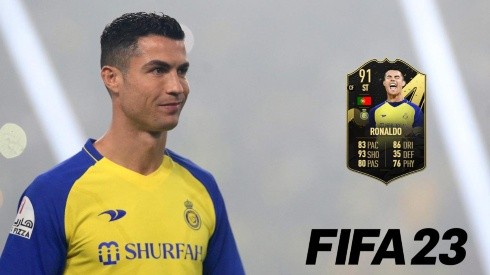 ¡QUÉ CARTA PARA CR7! Cristiano Ronaldo lidera el TOTW 16 del FIFA 23