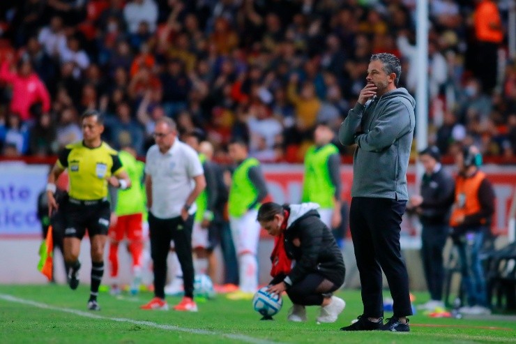 Rafael Puente ante el Necaxa (Jam Media)