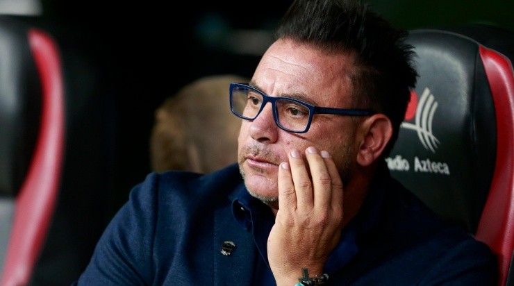 CIUDAD DE MEXICO, MEXICO - DICIEMBRE 29: Antonio Mohamed, Director Tecnico del  Monterrey durante el juego de vuelta de la final del Torneo Apertura 2019 de la Liga BBVA MX en el Estadio Azteca el 29 de Diciembre de 2019 en la Ciudad de Mexico, Mexico. (Foto: Mauricio Salas/JAM MEDIA)