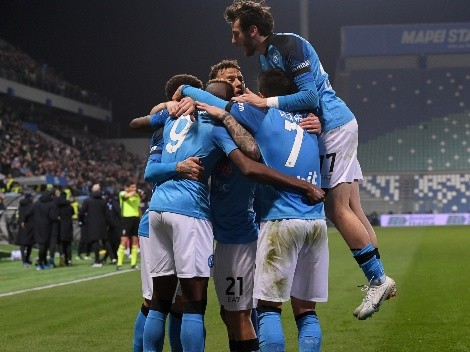 Con golazos, Napoli se impuso sobre Sassuolo y toma más ventaja en la cima