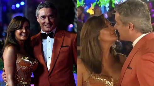 Priscilla Vargas y José Luis Repenning en La Gala de Viña 2023.