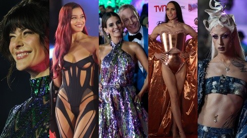 Algunos de los famosos que desfilaron por la alfombra roja de La Gala de Viña 2023.