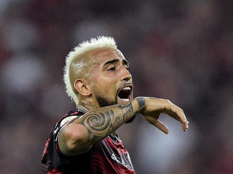 Flamengo teme ficar sem colega de Vidal no ataque para a Recopa