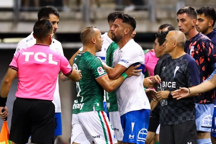 Díaz e Isla dejaron de lado por un momento su amistad | Foto: Agencia Uno 